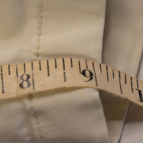 Tommy Bahama Chino Shorts Men's 35 White Cotton Tencel Mid Rise - Picture 9 of 9